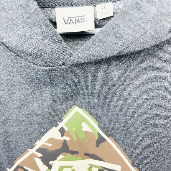 Vans, boys camo hoodie, size XL - Picture 2 of 3